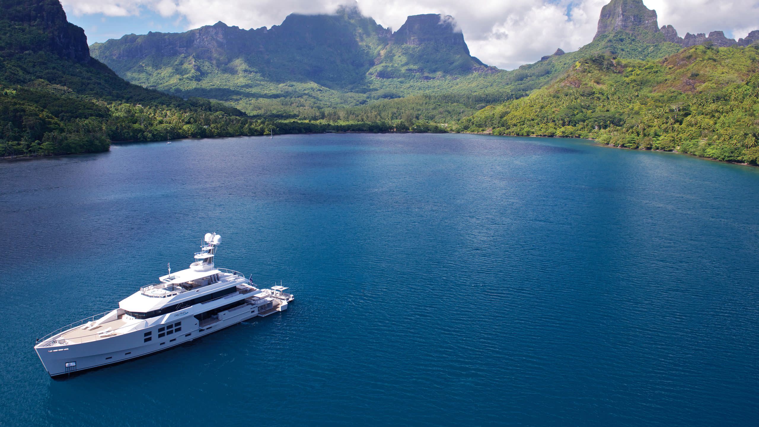 Where a Yacht isn’t a Luxury. It’s a Necessity.