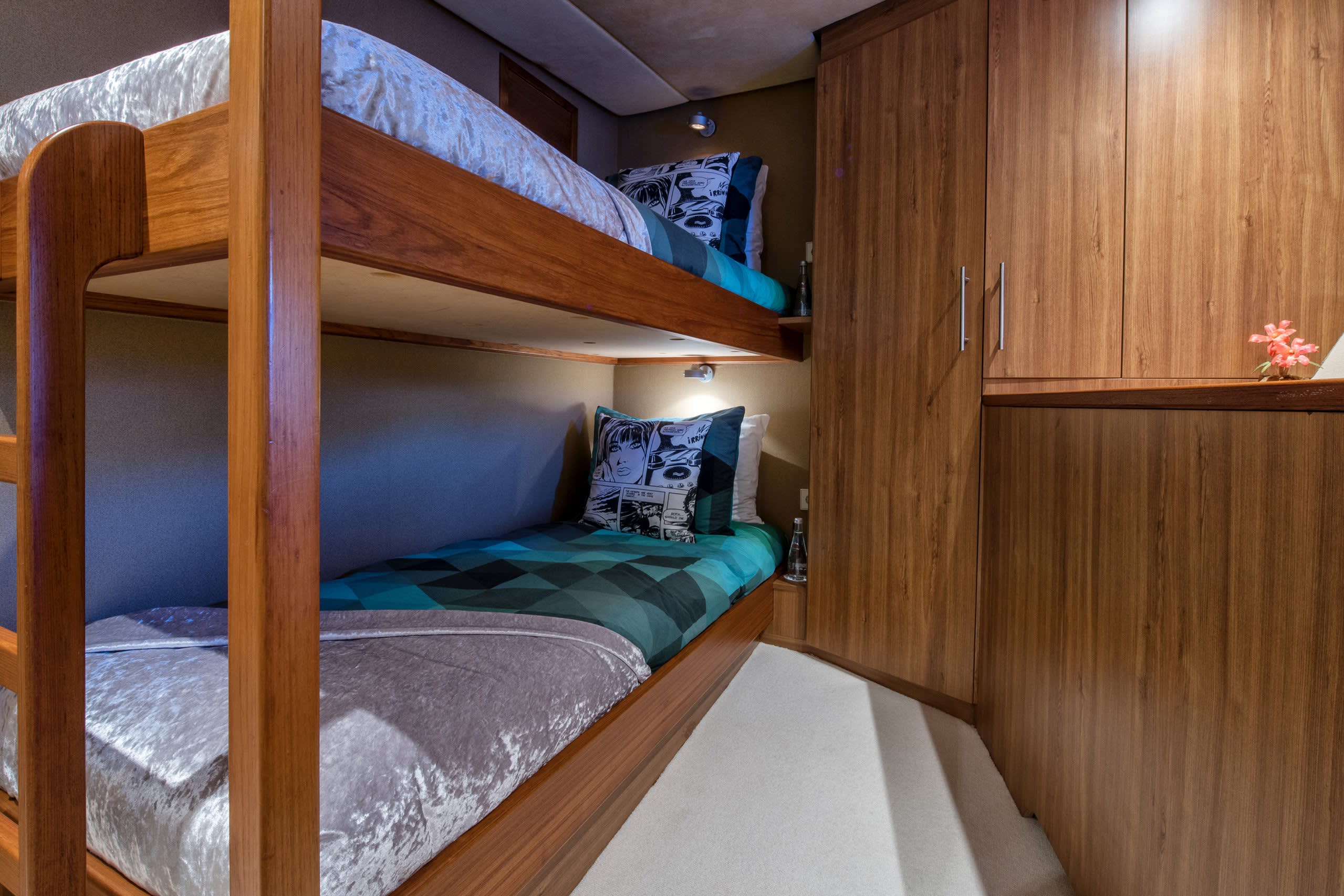 Two Twin Bunk Cabins
