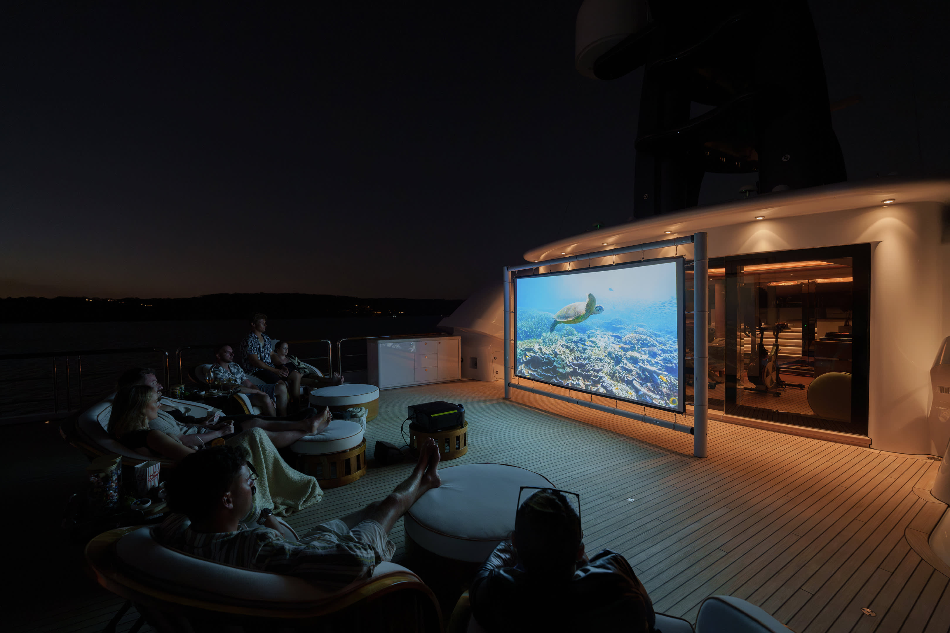 Outdoor cinema
